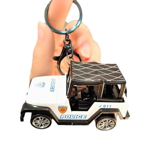 Men PvcJeep Car Keychain <b>Mini</b> Pull Back Offroad Truck Charm <b>Lovely</b> Hanging Ornament for Corporate Party Favor - Product Image 2