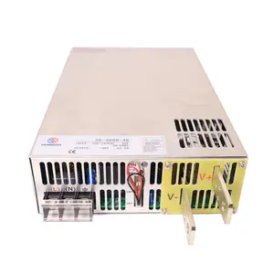 single output AC to DC switching power supply high power S-2500-48 with digital display