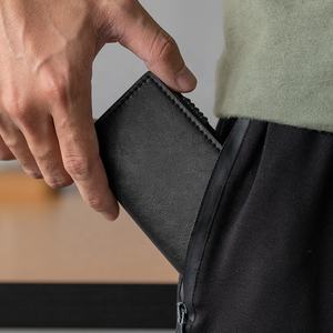 TILONSTAR TVC315 Leather Slim Card <b>Holder</b> Pop up <b>Wallet</b> Rfid Blocking Aluminum Business Id Credit Card <b>Holders</b> - Product Image 6