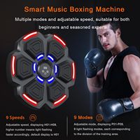 Machine d'entraînement de boxe électronique Nowcozy, machine de boxe de musique intelligente, équipement de poinçonnage pour entraîneur de jeu de boxe mural