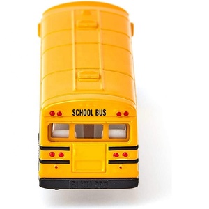 Modèle de <span class=keywords><strong>bus</strong></span> scolaire <span class=keywords><strong>jaune</strong></span> en métal moulé sous pression à rétrofriction à vendre - Product Image 4