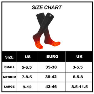 Personnalisé Hommes Femmes Casual <span class=keywords><strong>Bluetooth</strong></span> Solide Chauffant Thermique Coolmax Batterie Rechargeable pour Hiver Snowboard Ski Randonnée Épais Chaud - Product Image 5