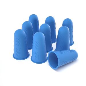 Anti Slip Silicone Finger Protectors Heat Resistant For Electronic Operation Medium Large Small Size Multicolor - Product Image 2