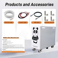Stock UE UA 30KW 32KWH Stockage d'énergie domestique 51.2V 600Ah 628Ah MB56 Pack de batteries LiFePO4 30kWh 587AH Lithium vertical pour énergie solaire