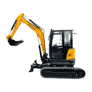 Mini Excavator 3.5ton Excavator Digger With Hammer/thumb Bucket/log Grab Optional Accessories