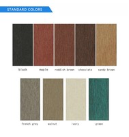 Nouveau 2026 – Plancher de terrasse WPC creux et massif 140mm*25mm, installation facile, étanche, style européen moderne pour jardin et cour arrière