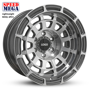 ล้อแม็กซ์ Speed Mega 12 ก้าน ดีไซน์เกียร์สีเงินขัดเงาและสีดำปืน น้ำหนักเบา สำหรับรถยนต์ รูปทรงเว้า เพิ่มประสิทธิภาพการขับขี่ - Product Image 2