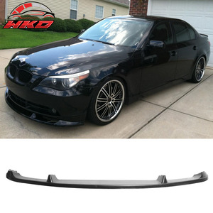 Fits For BMW E60 04-07 H-Style Front Bumper Lip Spoiler Chin PU High Quality Exterior Accessory - Product Image 1