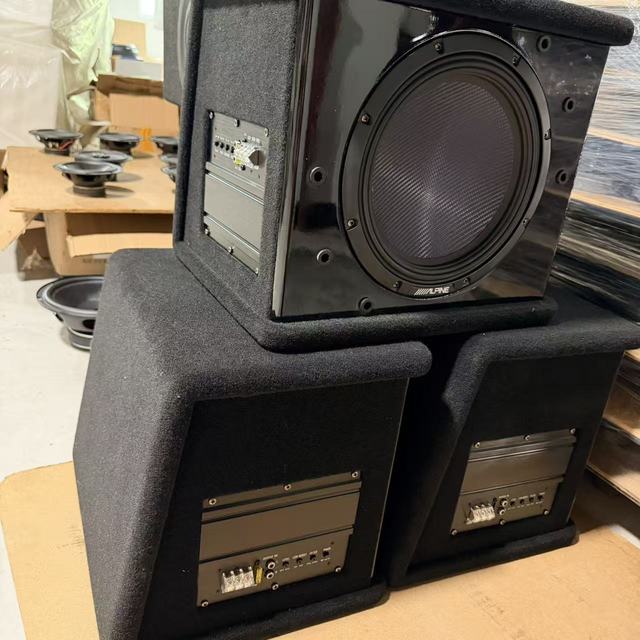 Wide Voltage Range 12V-24V Big Car Sub Bass Speakers 5 1/4 Door Speakers Car Speakers 10 Inch Box Bottom Cannon Subwoofer