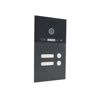 <span class=keywords><strong>2</strong></span> La Casa de la familia de video de la puerta de intercomunicación con huella digital video tusprechanlage mit huella digital cámara de 170 grados para <span class=keywords><strong>2</strong></span> apartamentos - Product Image 1