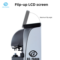 Focometer otomatis LCD Digital, pengukur lensa layar sentuh