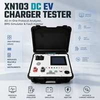 Testeur de chargeur EV DC XN103, simulateur BMS, analyseur de protocole, injecteur de défauts, outil de diagnostic portable pour station de charge rapide
