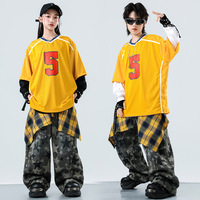 Vêtements de danse de rue pour filles, vêtements de performance hip-hop, vêtements hip-hop pour garçons et costumes de danse jazz pour filles