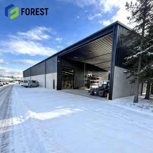 Structure en acier préfabriquée sur mesure, atelier à ossature longue portée, entrepôt, hangar, salle d'exposition pour centre commercial, appartement, hôpital - Product Image 1