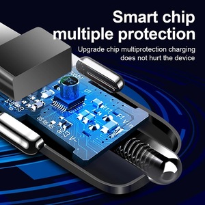 <span class=keywords><strong>Chargeur</strong></span> de voiture portable en gros 395-3U <span class=keywords><strong>Charge</strong></span> rapide 3.0 prise LED port <span class=keywords><strong>multi</strong></span>-<span class=keywords><strong>USB</strong></span> sortie intelligente 2A/25A/1.5A pour téléphone et ordinateur portable - Product Image 5