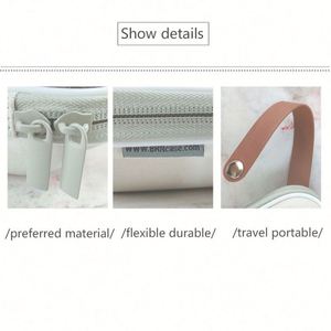 Sac de rangement pour service à thé en EVA de qualité supérieure avec poignées, étanche, pour voyage/maison/extérieur, compartiments personnalisés, taille compacte 18,5x17cm - Product Image 6