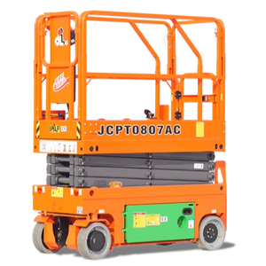 Tout nouveau élévateur à ciseaux 7.8m Dingli 7.8m JCPT0807AC plate-forme de levage automotrice Mobile ascenseur pour homme de haute qualité à vendre - Product Image 1