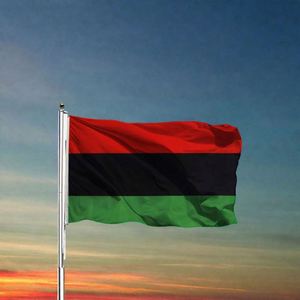 ธงชาติแอฟริกันแบบกำหนดเองได้ ขนาด 90x150 ซม. ผลิตจากโพลีเอสเตอร์ พิมพ์โลโก้สีด้วยเทคนิคซิลค์สกรีน สำหรับใช้เพื่อการส่งเสริมการขาย แบบแขวน - Product Image 6