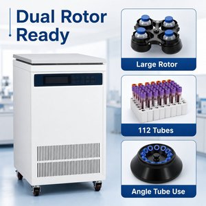 High Quality Low Speed Centrifuge 4x500ml Microplate Processing 6000rpm Swing Rotor Low Noise for <b>Animal</b> Center - Product Image 1