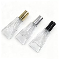 Flacon de parfum vintage vide rechargeable de 10 ml, flacon en verre fantaisie personnalisé avec bouchon à vis pour emballage de parfum, autocollant, diffuseur à bâtonnets