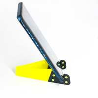 Support de téléphone en V, logo, support de téléphone de bureau paresseux, support de téléphone tablette, cadeau, cadeau, pliage en V