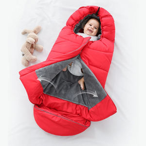 Gigoteuse pour poussette bébé, chaude, amovible, multifonctionnelle, enveloppe pour bébé - Product Image 3