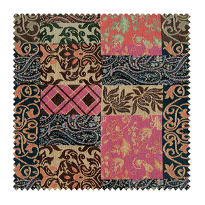 Tissu Jacquard Chenille 25% C 43% R 32% large <span class=keywords><strong>largeur</strong></span> motif Floral Jacquard rideau occultant tissu <span class=keywords><strong>pour</strong></span> salon - Product Image 1