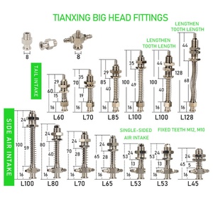 HOFUJNG M12-L58 Vacuum <b>Suction</b> Cups <b>Suction</b> Cup Spring Piston Robotic Arm Manipulato Silicone <b>Suction</b> Cup - Product Image 4