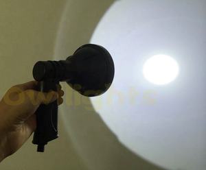 2022 equipo de caza plástico pequeño sol 5 "10W largo D-<span class=keywords><strong>istance</strong></span> Flash luz LED, antorcha recargable, linterna LED recargable - Product Image 4