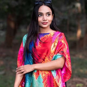 2024 Hot Selling Ladies Designer Silk Scarf Dress Luxury Muslim Long Scarf Women's African <strong>Kaftan</strong> - Product Image 3