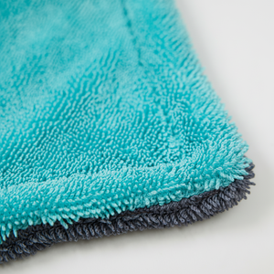 Chiffon de séchage de voiture en microfibre sur mesure, 80% polyester, super absorbant, boucle torsadée, toutes tailles pour le lavage de voiture - Product Image 1