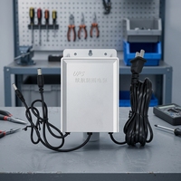 UPS Mini 12V Fase Tunggal Baterai Lithium 13.32Wh Output DC Ganda Catu Daya Cadangan untuk Kamera CCTV Router WiFi Modem