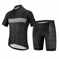 Ensemble de maillot de cyclisme d'été à manches courtes pour vélos de montagne et de route, séchage rapide, respirant, en Spandex/Polyester, pour hommes et femmes adultes