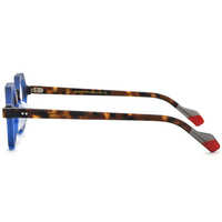 Monture de lunettes Borregls en acétate mat pour femme, lunettes octogonales de haute qualité, lunettes vintage polygonales, lunettes optiques pour homme 19229