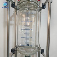 Nuevos tanques de almacenamiento de líquidos de vidrio de una sola capa Yangmai de 30L y 50L con motor personalizado y 1 año de garantía para investigación en laboratorios