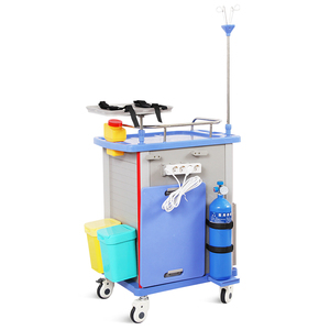 (MS-T540A) Medical ABS Emergency Medical Cart <b>Trolley</b> <b>with</b> <b>Drawers</b> <b>Trolley</b> Medical - Product Image 2