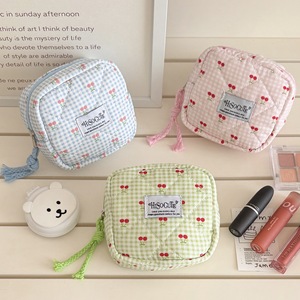 Trousse de rangement Hisocute à motif cerise, rose, bleu clair, vert clair, noir, rouge, pour l'organisation du bureau - Product Image 3