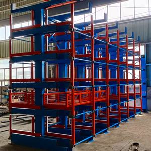 शीर्ष उद्योग अनुकूलित पाइप और प्रोफ़ाइल भंडारण टेलीस्कोपिक कैंटिलीवर रैक - Product Image 3