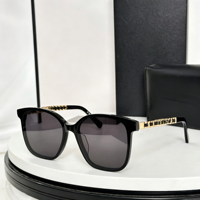 Lunettes de soleil unisexes personnalisées avec verres carrés dégradés en PC, montures brunes, monture intégrale, protection UV %
