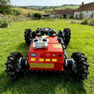 Robot Tagliaerba Intelligente GPS Satellitare Telecomandato, Semovente per Tutti i Terreni, Senza Fili, Ibrido Elettrico a Olio - Product Image 4