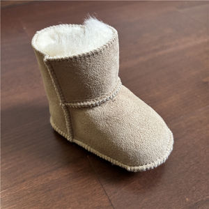 Zapatitos <span class=keywords><strong>de</strong></span> Bebé <span class=keywords><strong>de</strong></span> Lana <span class=keywords><strong>de</strong></span> Felpa - Product Image 1