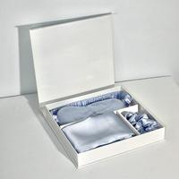 Lot de taies d'oreiller de luxe 100 % soie en gros avec masque pour les yeux en soie de mûrier certifiée Oeko-Tex et chouchous respirants, coffret cadeau