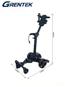 Nouveau design de chariot de golf électrique de luxe léger avec IA, suivi automatique, pliable, 6 roues, capacité de charge de 80 kg, batterie au lithium - Product Image 5