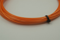 Cordes de tennis en polyester de 1,25 mm, 200 m, de bonne qualité, avec logo personnalisé, accessoires, cordes de badminton en nylon