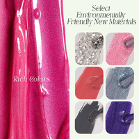 R S Nail 2024 Nouveau style de vernis gel pour ongles, fournisseurs d'ongles personnalisés, gel UV peel-off en une étape