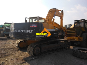 Excavadora de cadenas hidráulica usada Komatsu PC200-5 con motor Komatsu de 140KW de potencia, capacidad de cazo de 0.8m y precio razonable. - Product Image 2