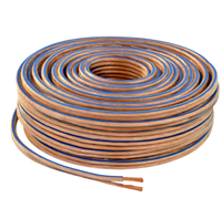 Câble de haut-parleur professionnel 100m 16AWG à âme torsadée à faible résistance pour une reproduction sonore haute fidélité