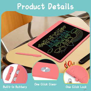 Giocattoli Educativi per Bambini Topleo Lavagna da Disegno Personalizzata per Bambini <span class=keywords><strong>Tablet</strong></span> LCD per Scrittura con Blocco per Appunti - Product Image 6