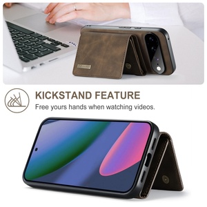 เคสโทรศัพท์หนัง PU แม่เหล็กสุดหรูสำหรับ Google Pixel 11 6 7 8 9 10 Pro XL พร้อมช่องใส่บัตรและขาตั้งป้องกัน - Product Image 3