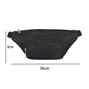 BSCI personalizado Unisex deporte impermeable al por mayor chico diseñador mujeres hombres pequeña cintura bolsa correa ajustable nailon personalizado riñonera - Product Image 2
